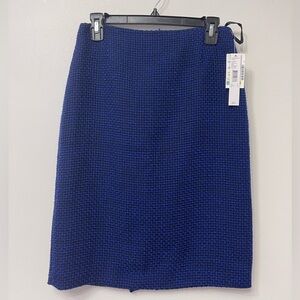 NWT Isabella DeMarco Tweed Pencil Skirt